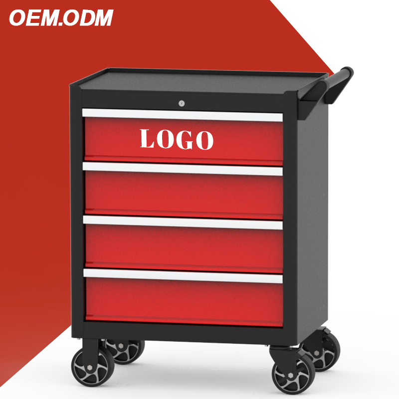 Tools Trolley For Workshop - Carrello Portautensili in Metallo a 4