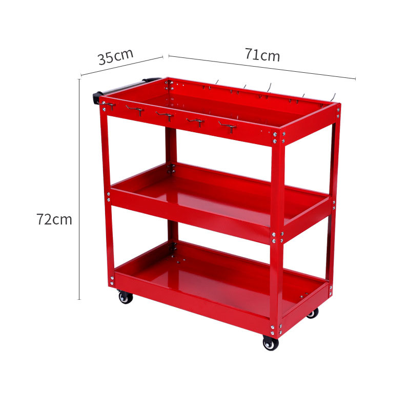 Tools Trolley For Workshop - Carrello Portautensili a 3 Ripiani in