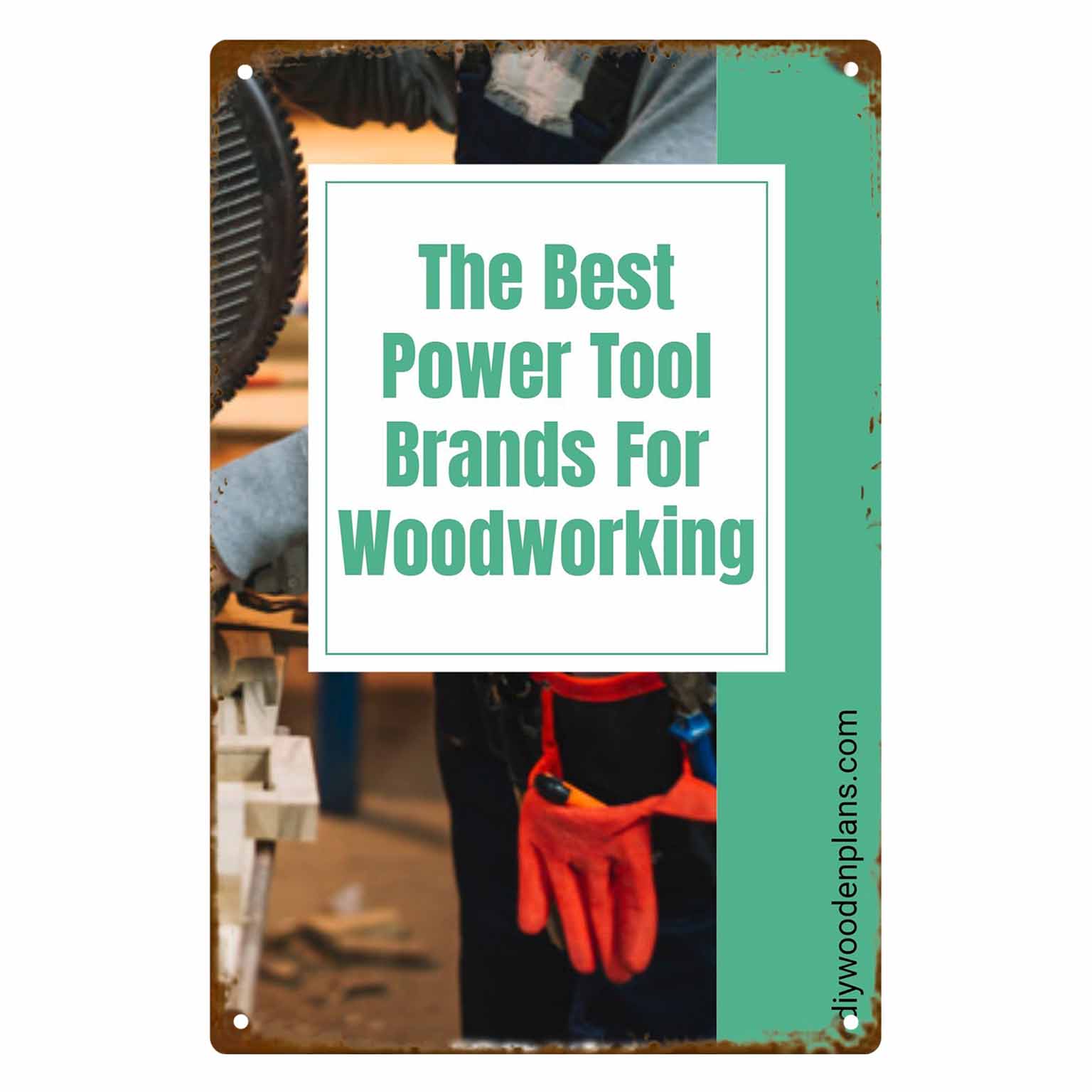 Best Tools For Workshop - Insegna da parete 2D piatta, 1