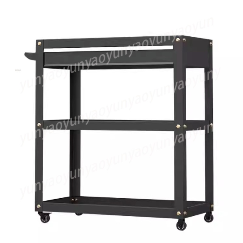 Tools Trolley For Workshop - Carrello Portautensili a 3 Ripiani Resistente,