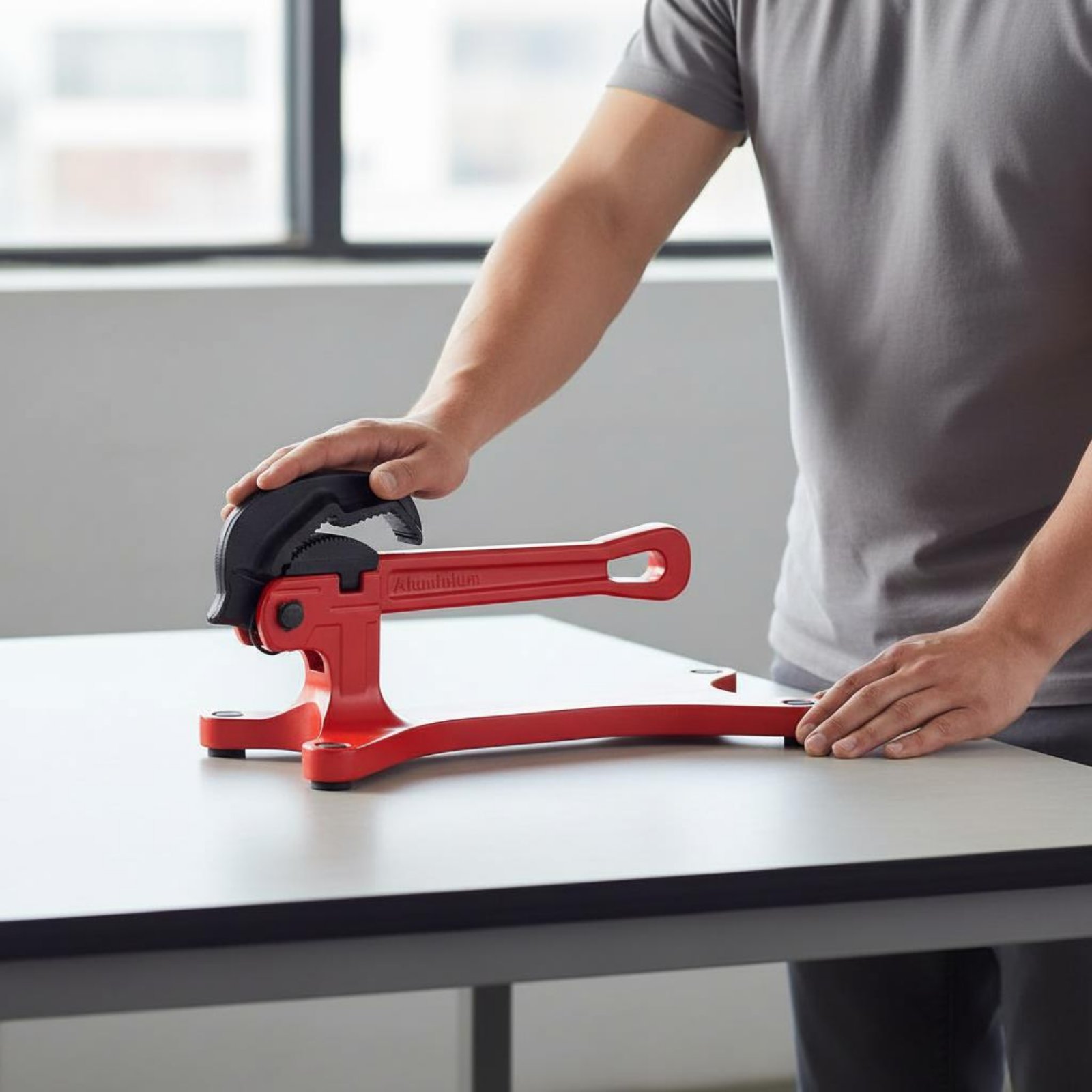 Tool Workshop - Chiave per Tubi Autobloccante Portatile, Chiave