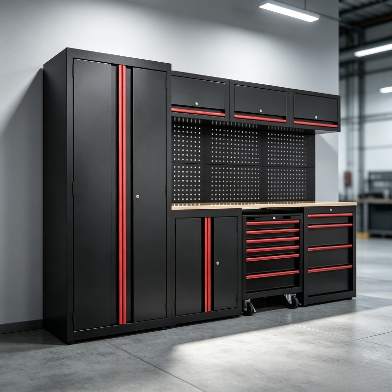 Tools Trolley For Workshop - Postazione di Lavoro Personalizzabile per Officina,