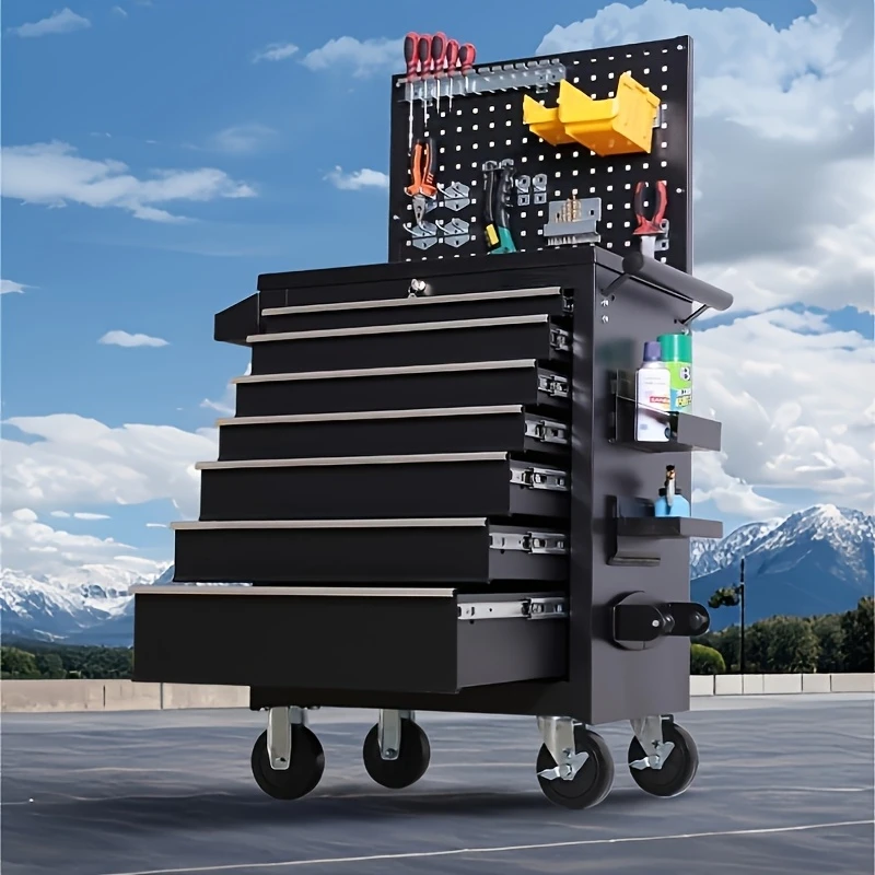 Tools Trolley For Workshop - Carrello Portautensili in Metallo a 7