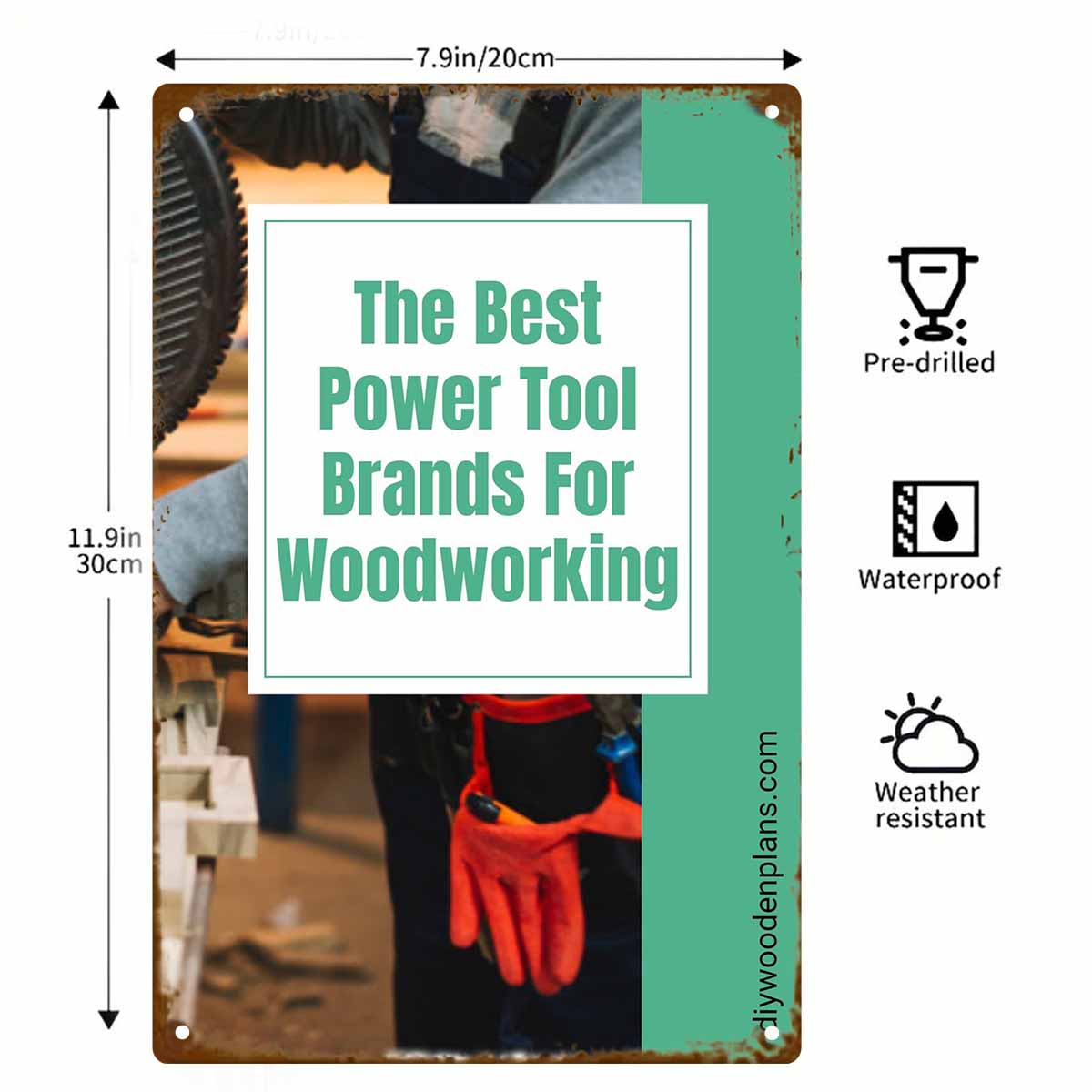 Insegna da parete 2D piatta, 1 - Best Tools For Workshop recensione e prezzo