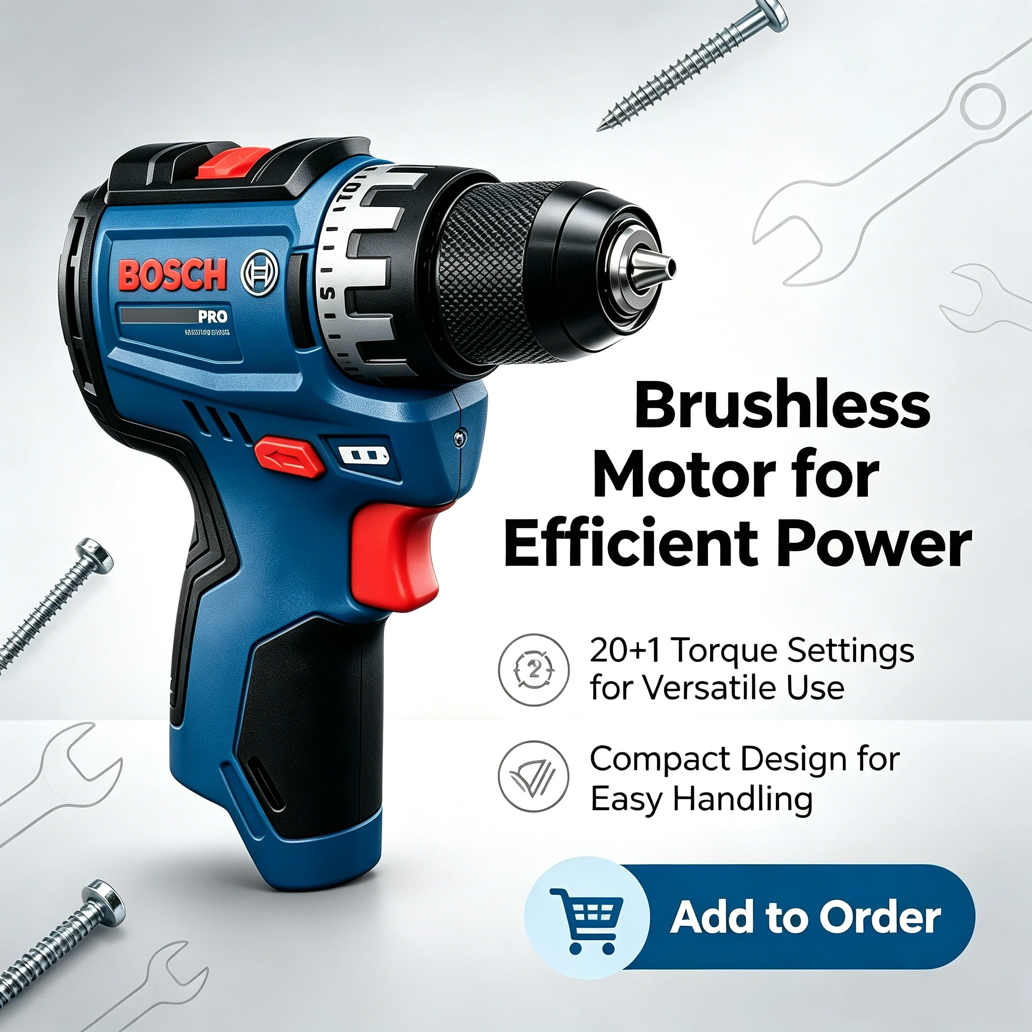 Trapano a Batteria Bosch Profe - Power Tools For Workshop recensione e prezzo