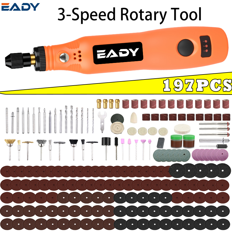 Kit di utensili rotanti senza  - Power Tools For Workshop recensione e prezzo