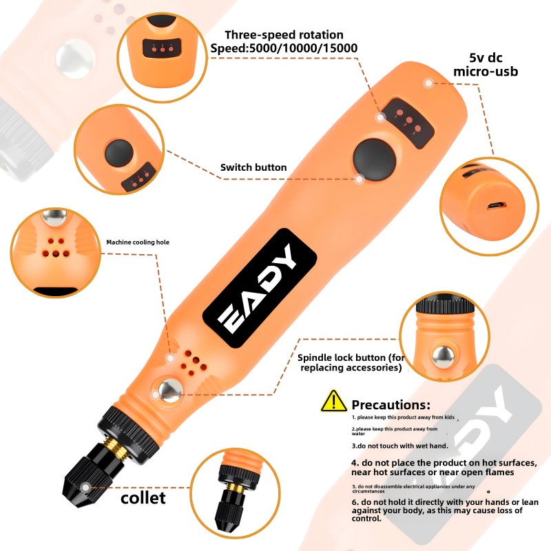 Kit di utensili rotanti senza  - Power Tools For Workshop recensione e prezzo
