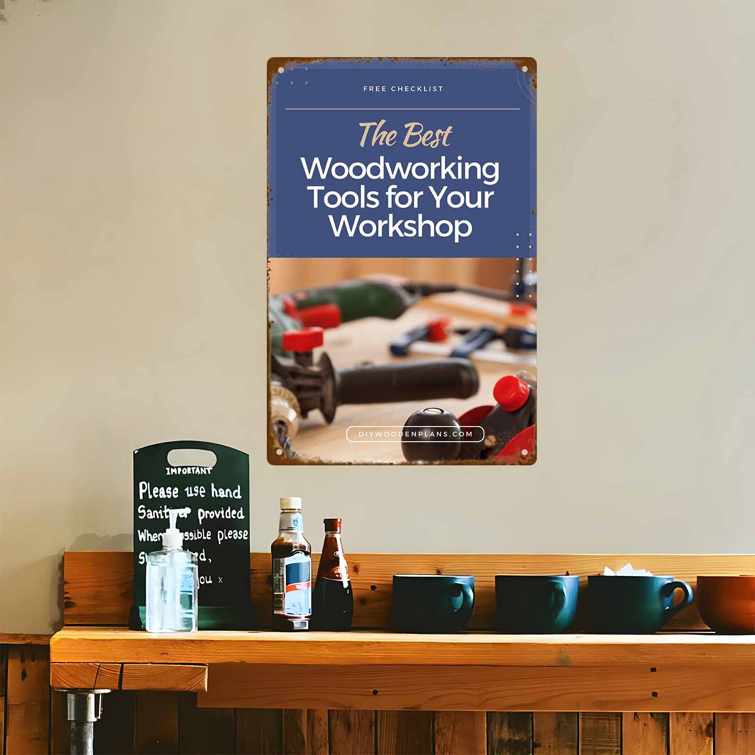 Poster 2D Piatto con Lista Gra - Best Tools For Workshop recensione e prezzo
