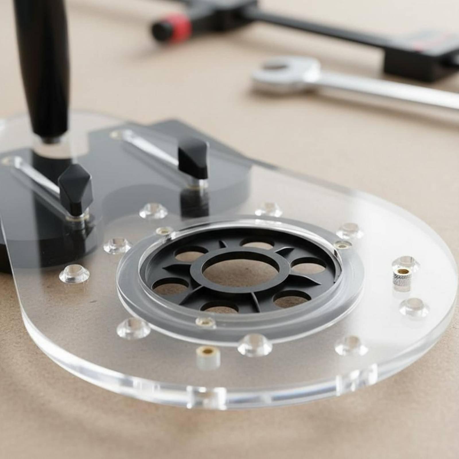 Piastra Base per Router, Acces - Power Tools For Workshop recensione e prezzo