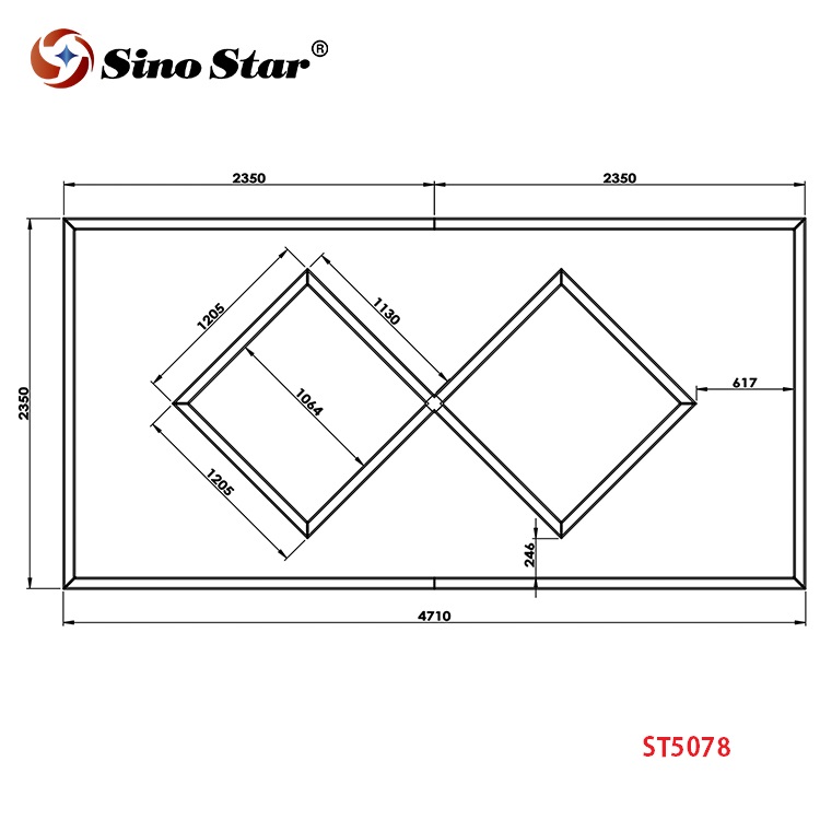 ST5078 Sino Star W2.35*L4.71M  - Best Tools For Workshop recensione e prezzo