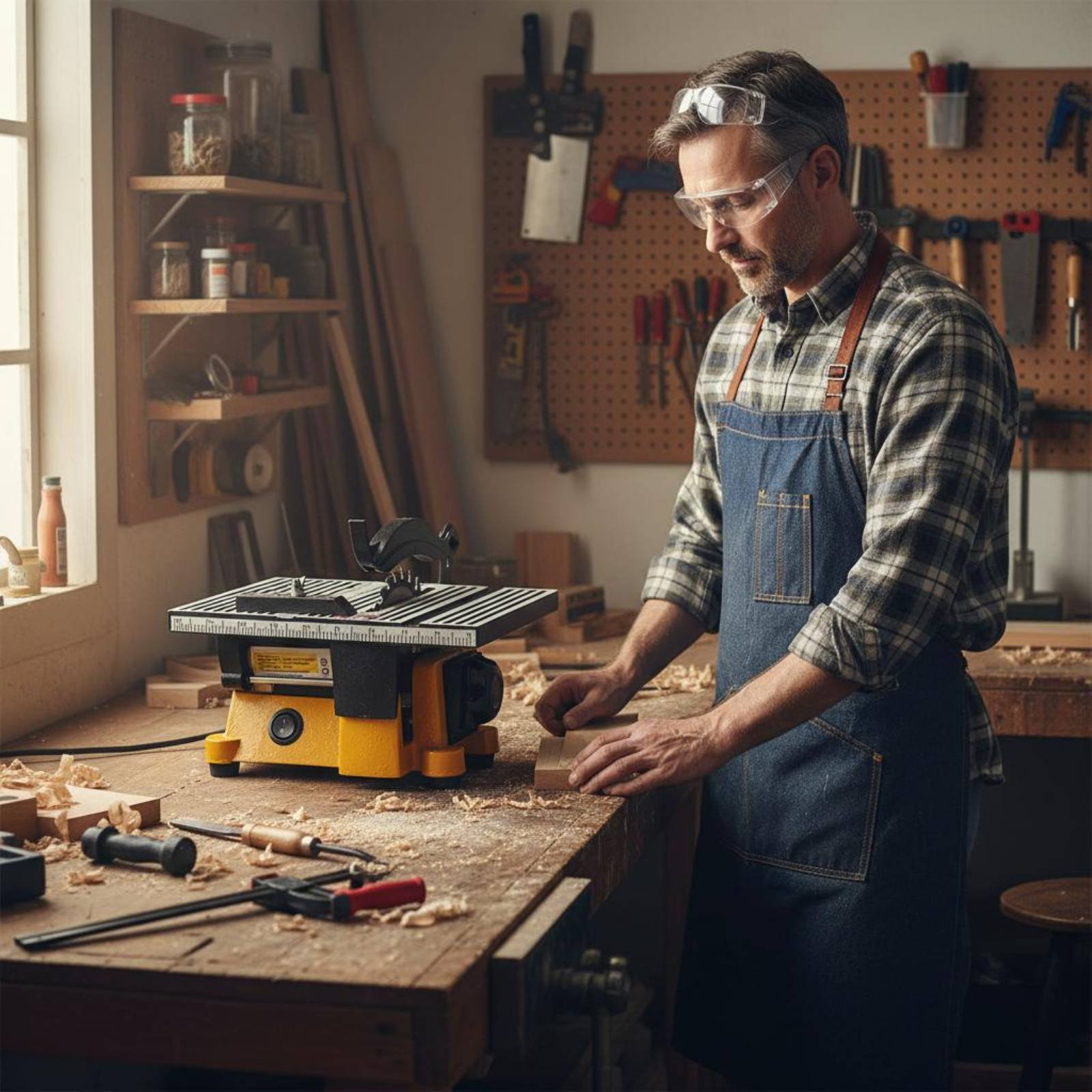 Mini Sega da Tavolo Portatile, - Power Tools For Workshop recensione e prezzo