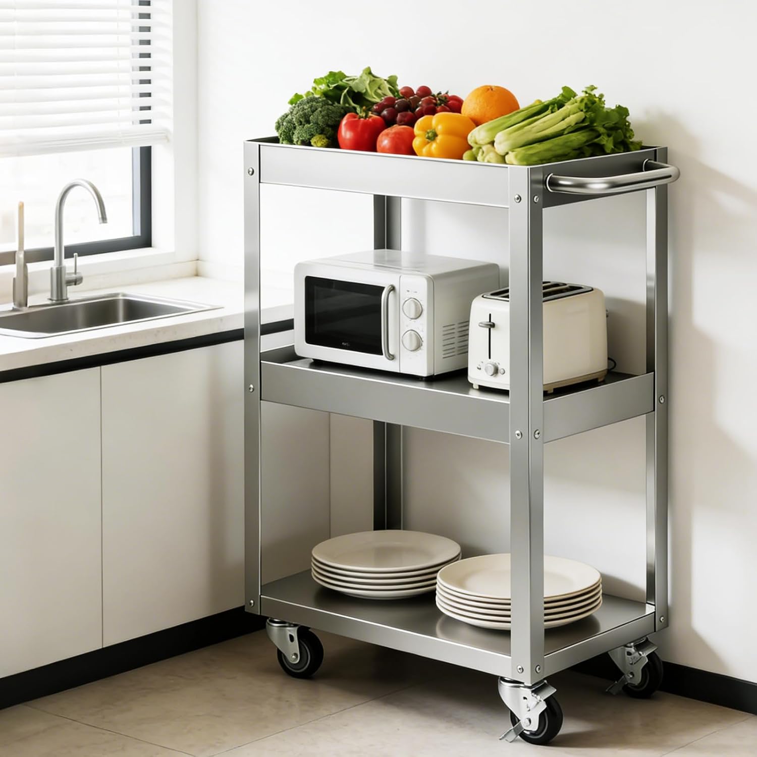 Carrello di servizio mobile a  - Tools Trolley For Workshop recensione e prezzo